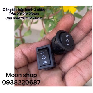 Công tắc bập bênh 3 chân 20mm15mm