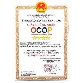 Tiêu Xay Phú Quốc - Thanh Quốc