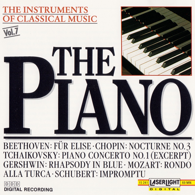 bộ 6 đĩa cd nhạc Piano 3
