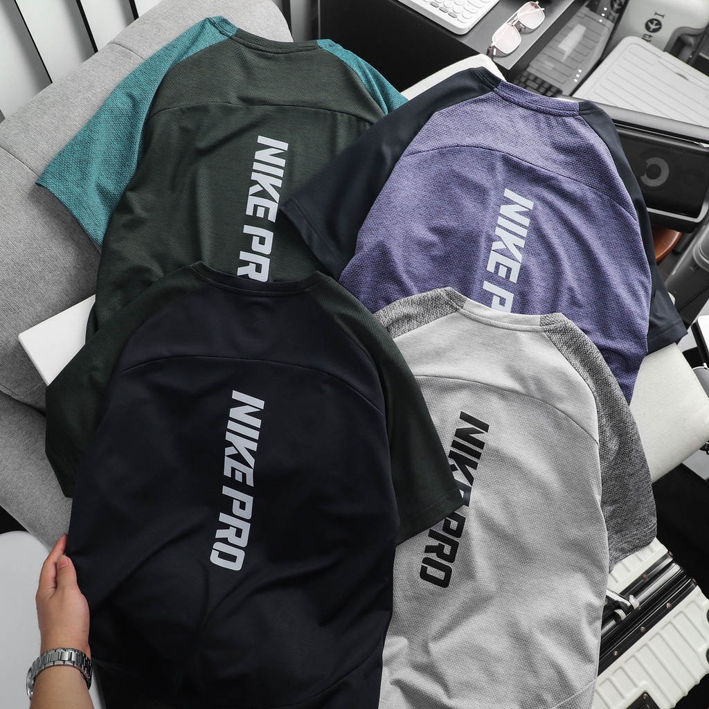 Áo thun thể thao nam, áo gym chất liệu thun dệt kim chính phẩm, thoáng nhiệt, thấm hút tốt TL105