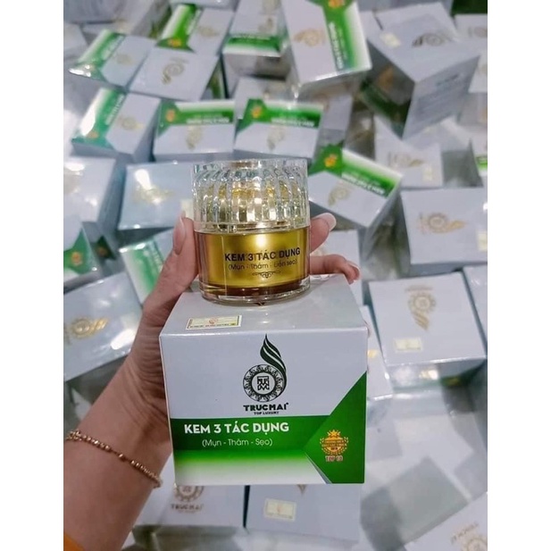 Kem 3 tác dụng MỤN - THÂM - SẸO