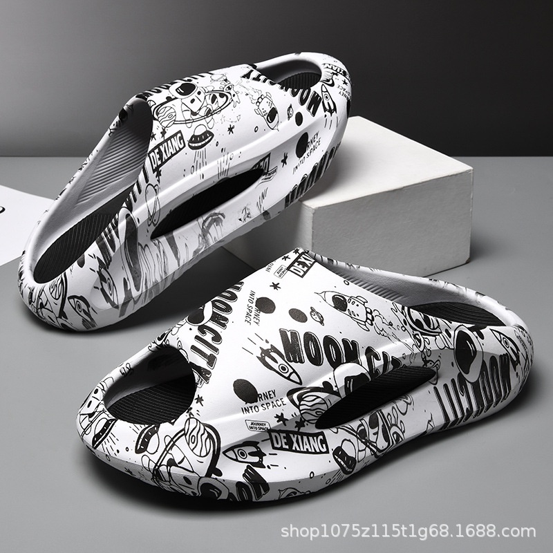 Dép bánh mì đế mềm 4cm tăng chiều cao dành cho nam mẫu mới 2023