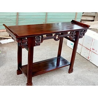 Bàn trung đường gỗ lim kích thước dài 117cm ngang 40 cm cao 80 cm