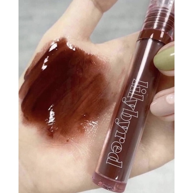 Son LILYBYRED Glassy Layer Fixing Tint màu 08 Burnt Brick