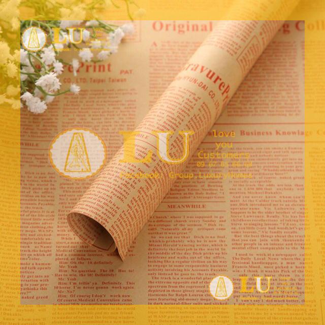 Combo Giấy báo in chữ gói hoa,bọc vở,bọc quà, kraft vintage Decor, phông nền chụp ảnh sản phẩm | LU