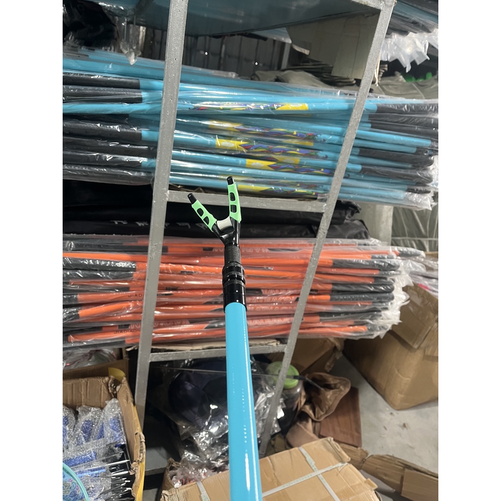 Gác cần câu và cán vợt câu đài nhã lam, chất liệu carbon, giá siêu rẻ