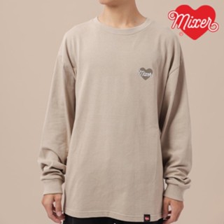 Áo thun dài tay MIXER "The Future is Here" nam nữ unisex chất cotton cao cấp dáng basic