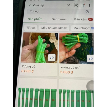 XƯƠNG UỐN TÓC XƯƠNG GÀ