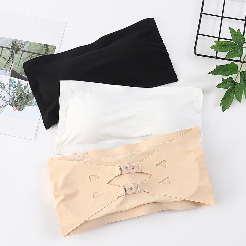 Sỉ Áo Bra Đúc Su Trơn Không Dây Cài Sau Siêu Mềm Mịn 8883.