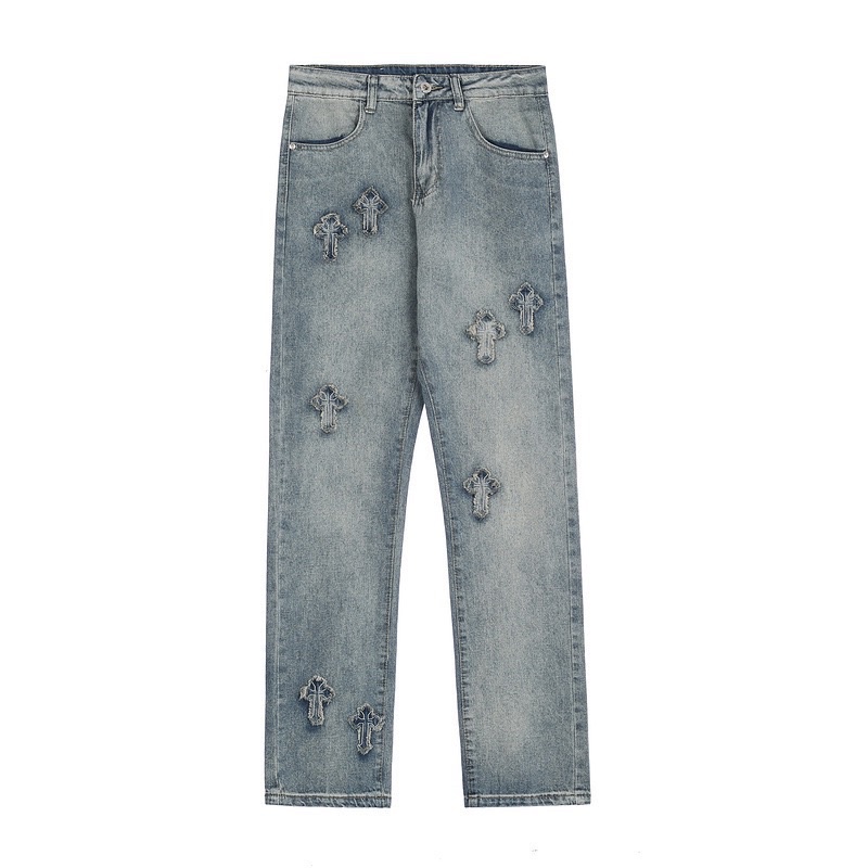 Quần Jeans Chrome Hearts ss22- Chrome Hearts Jeans/ Quần Bò Chrome Hearts / Quần bò Thánh Giá