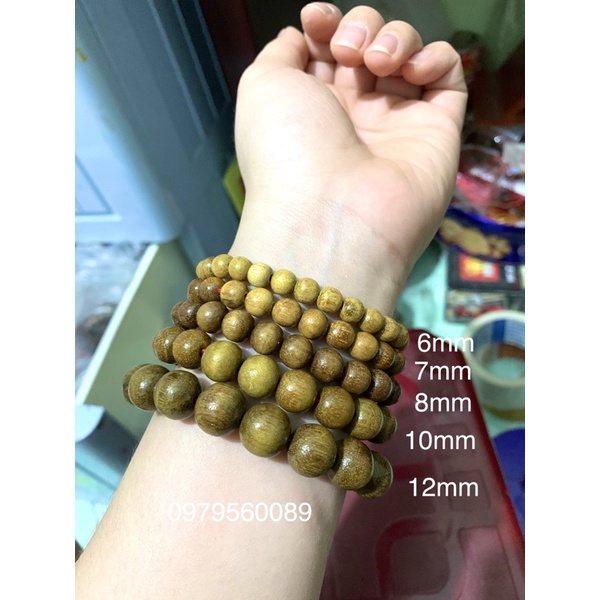 Vòng dâu tằm các kích thước