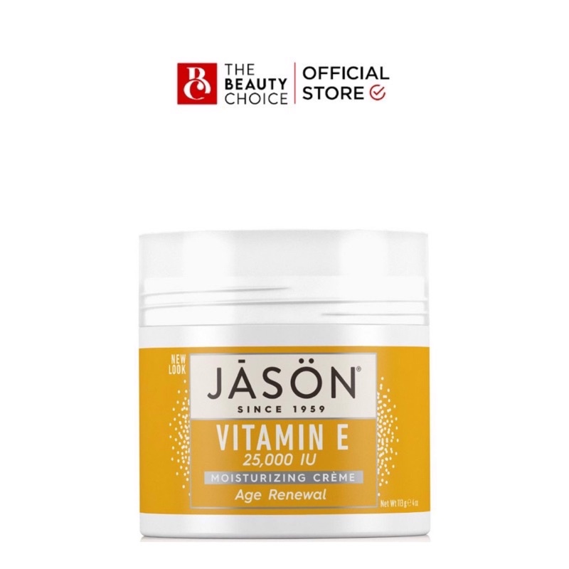 Kem dưỡng ẩm JASON Vitamin E 25 000 IU Moisturizing Creme 113g
