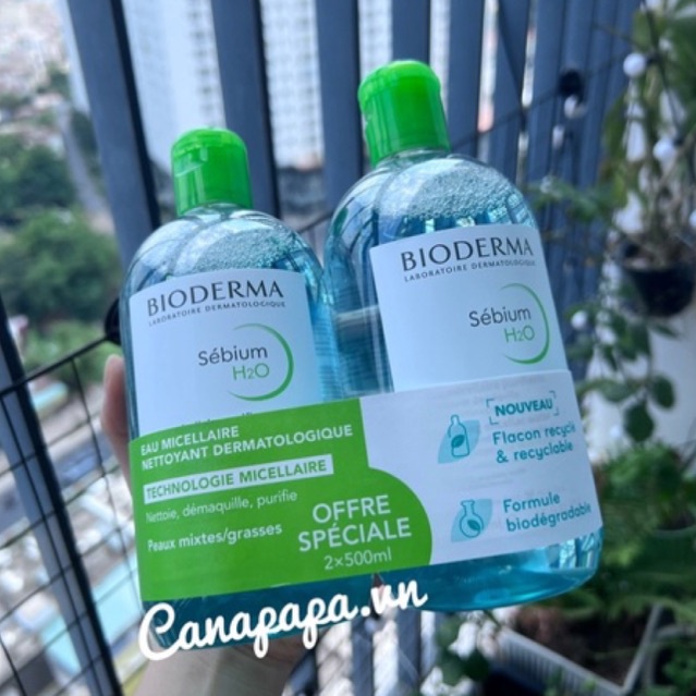 Nước tẩy trang Bioderma Sebium cho da dầu