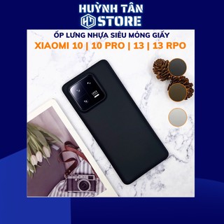Ốp lưng xiaomi mi 13 pro mi 13 10 pro dẻo nhựa siêu mỏng giấy chống bám vân tay bảo vệ camera phụ kiện huỳnh tân store