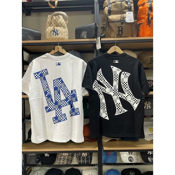 Áo MLB Full Tag Hình Thật Vải Cotton Thoáng Mát