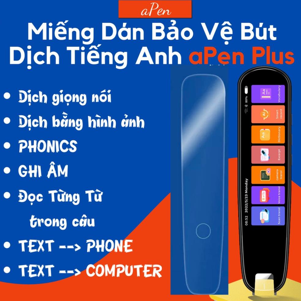 Dán Bảo vệ Bút phiên dịch offline 3.38 tiếng Trung, English, Malaysia, Nhật Bản , Hàn Quốc, tiếng Việt, Indonesia tphcm