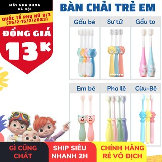 Bàn chải lông mềm - bàn chải đánh răng cho bé - máy nha khoa hà nội