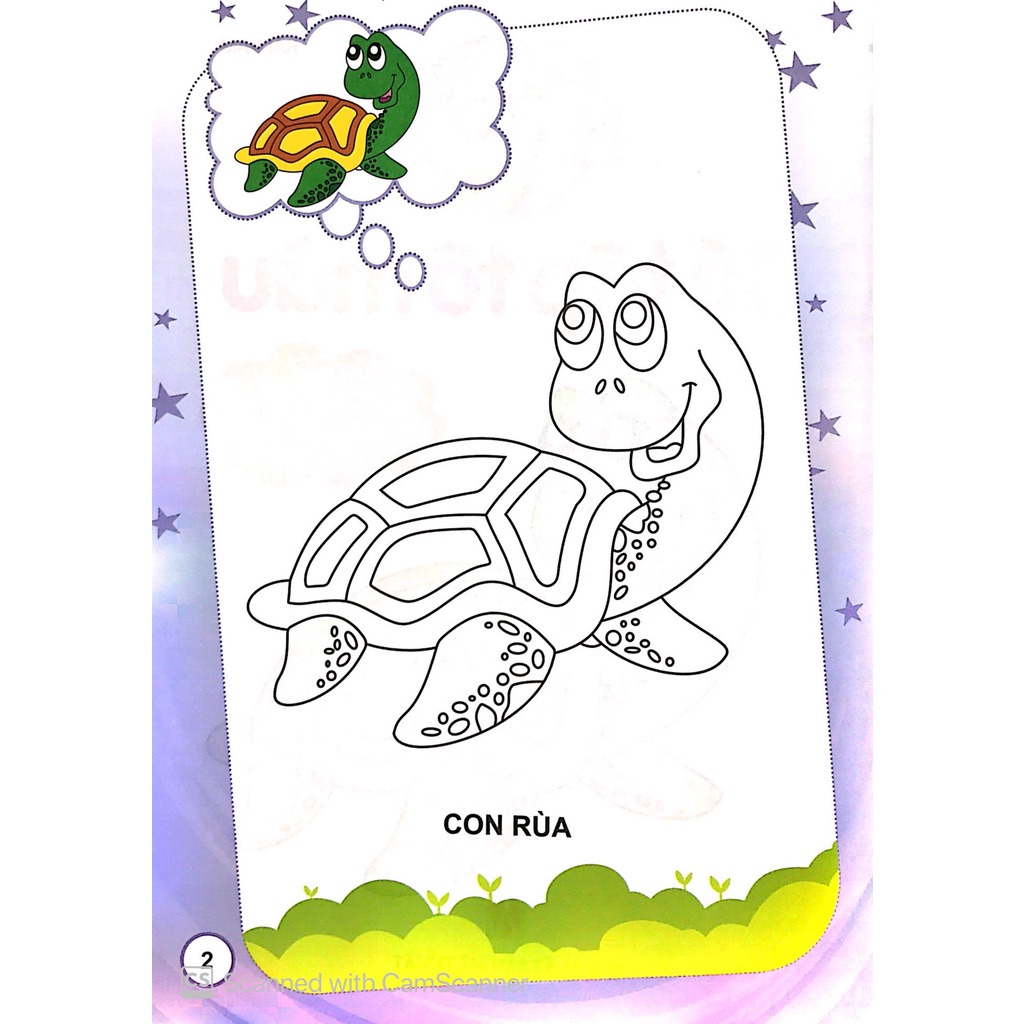 Sách_Bé Tập Tô Màu - Động Vật Sống Dưới Nước