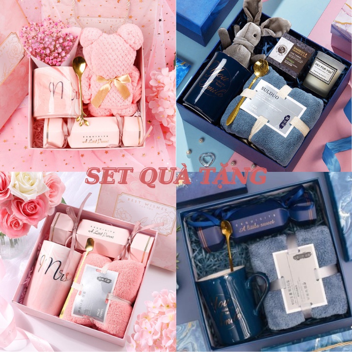 Set QUÀ TẶNG SINH NHẬT, BẠN GÁI, BẠN TRAI LY CỐC nhiều mẫu đẹp