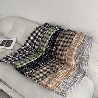 Quần vải sọc caro -9273