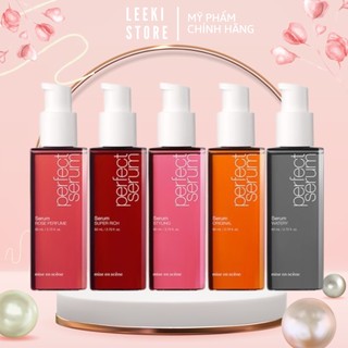 Tinh chất mise en scene Perfect Serum Original 80ml từ 7 loại dầu dưỡng cao cấp, phục hồi hư tổn, giảm chẻ ngọn