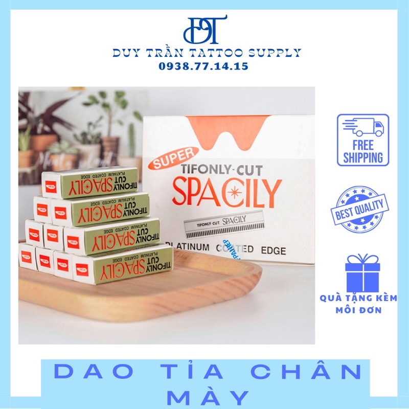 DAO CẠO LÔNG MÀY ( 1 HỘP / 10 CÁI )