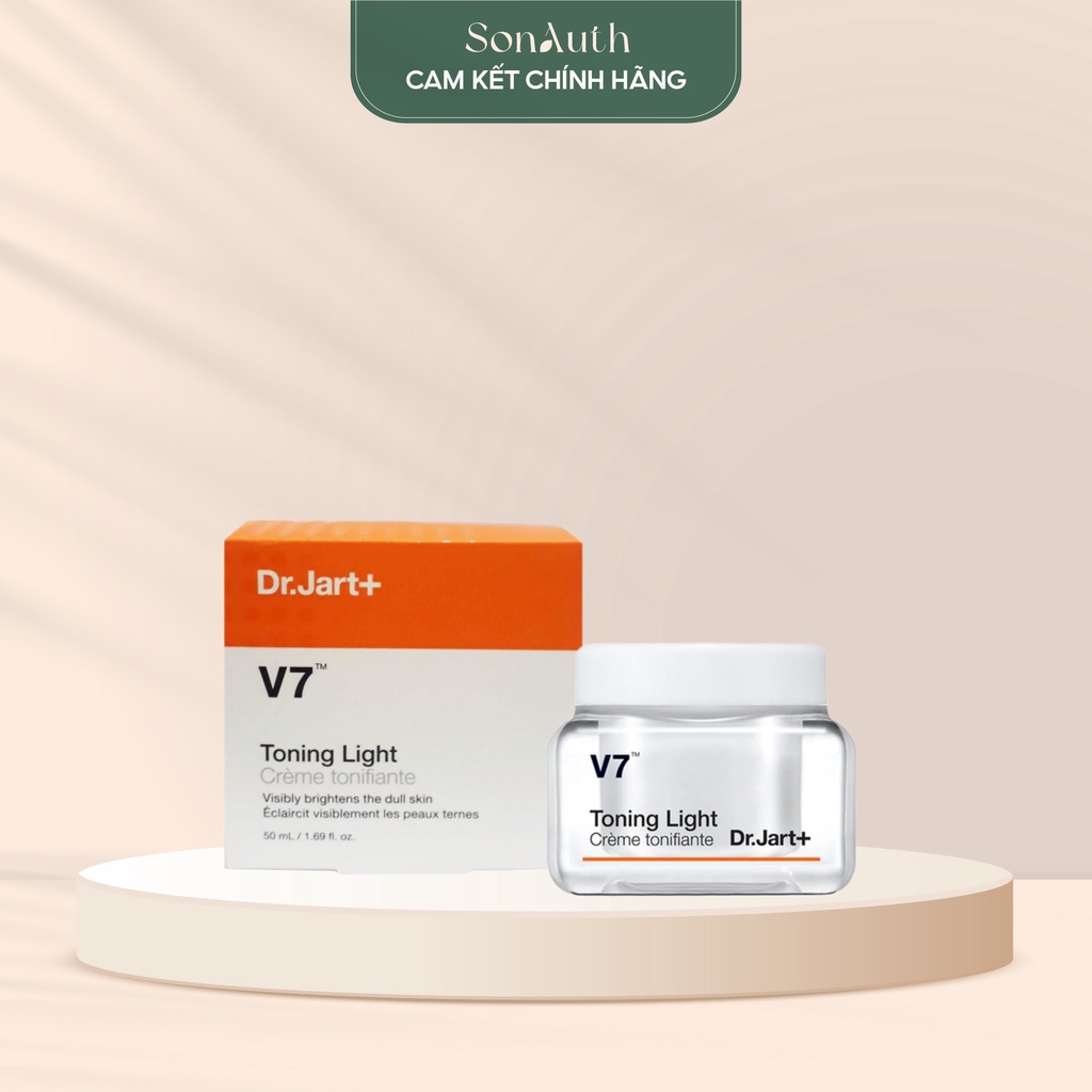 Kem dưỡng trắng Dr.Jart+ V7 Toning Light Creme 50ml [new packaging]