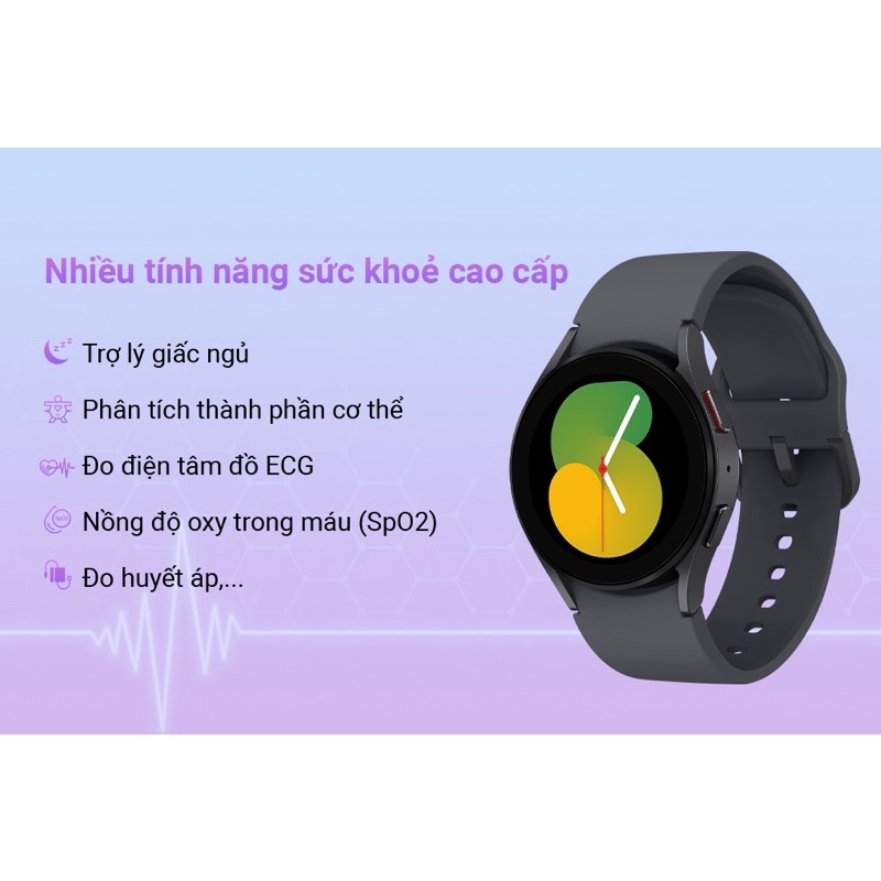 Đồng hồ thông minh Samsung Galaxy Watch5 40mm chính hãng