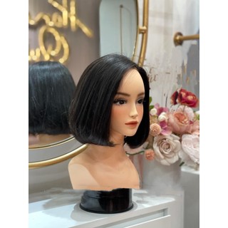 Tóc thật 100% có da đầu 1 ngôi hình thật( toc nguyên đầu)