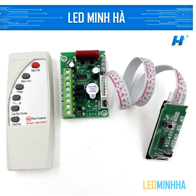 Mạch điều khiển quạt từ xa Fan 01, mạch quạt, mạch quạt cây/điều hòa
