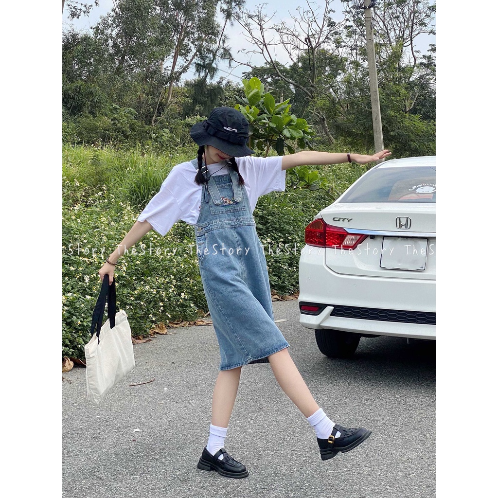 Váy yếm jeans  D1095