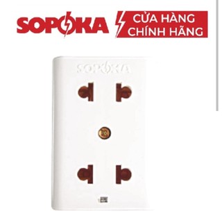 Ổ cắm điện 2 lỗ Sopoka