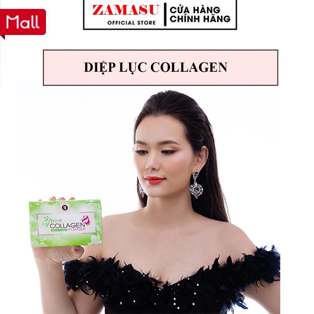 Diệp Lục Collagen Chính Hãng  Giảm Cân Green Collagen Hộp 30 Gói. | BigBuy360 - bigbuy360.vn