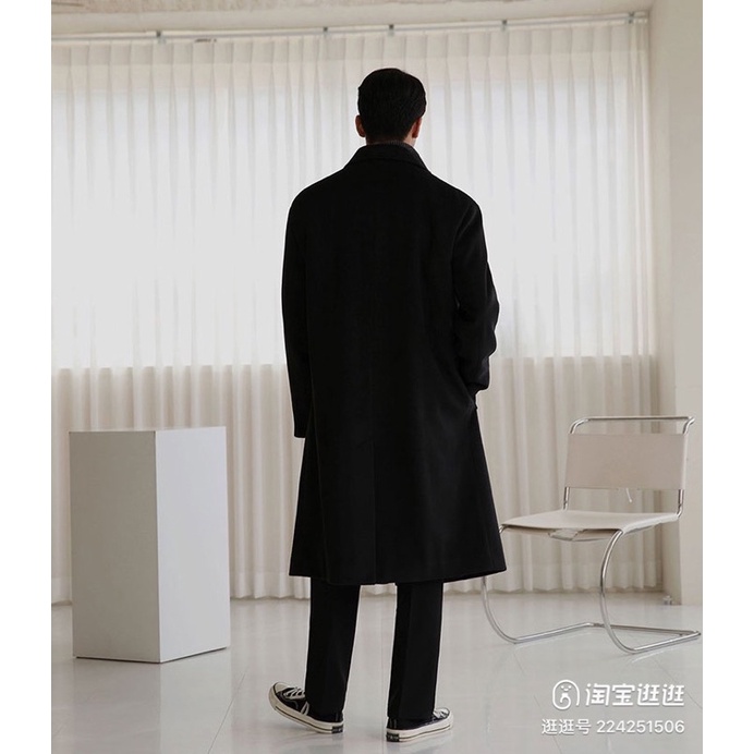 Áo dạ măng tô dáng dài