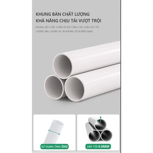 Bàn làm việc kích thước đa dạng màu sắc bắt mắt, Bàn học đa năng minh tiện lợi S-FURNITURE