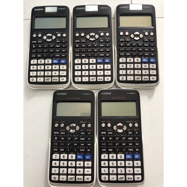 Máy tính Casio FX 580VNX cũ chính hãng, máy tính Casio 580 VNX chính hãng, máy tính 580 chính hãng, máy tính 580 cũ