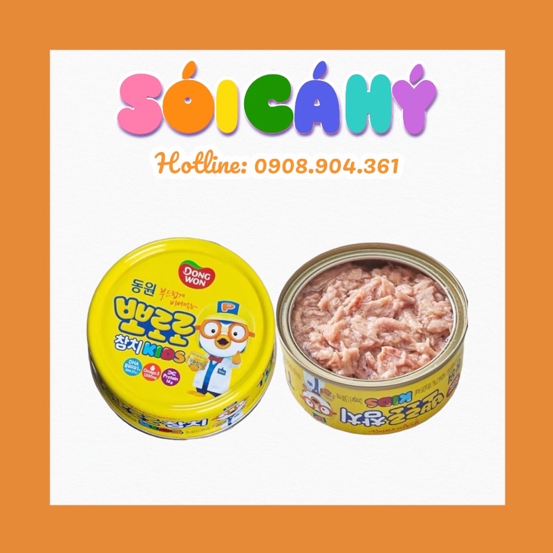 Cá Ngừ TuNa Hàn Quốc cho bé 10M+ date 2026