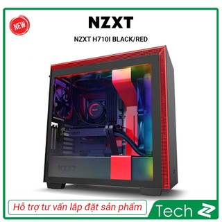 Vỏ Case Máy Tính NZXT H710i Màu Đen Đỏ