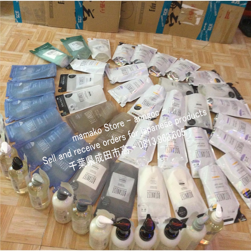 Dầu gội Botanist  Botanical Iris & freesia /dầu xã Peony & Berry dòng DAMAGE CARE/ repairs damage for glossy hair