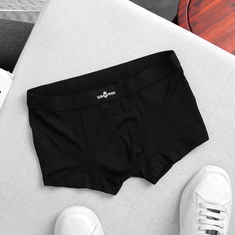 Quần sịp đùi nam cao cấp xuất Nhật thun lạnh thông hơi co giãn đa chiều PT12