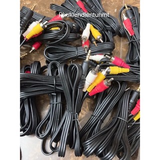 Dây rắc 3.5 ra 3 đầu AV ( bông sen )