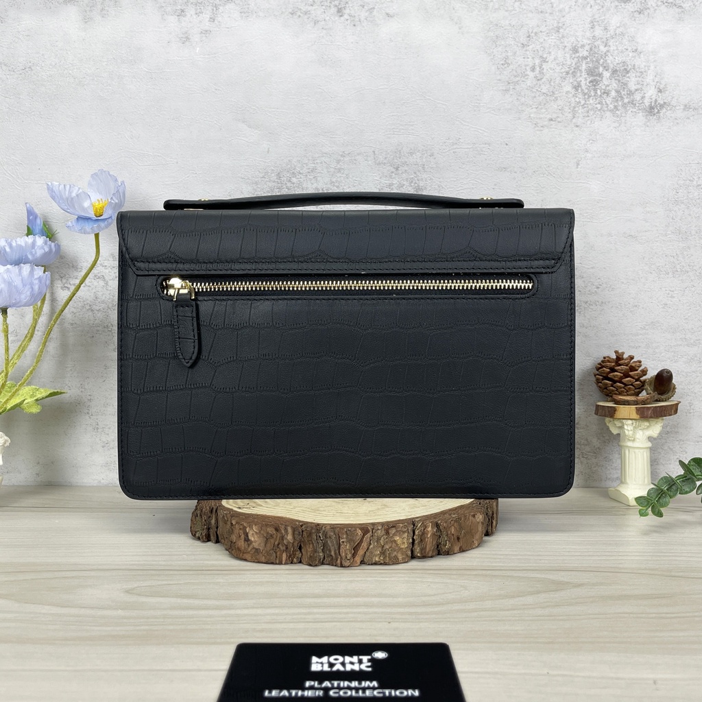 Handbag Cầm Tay Nam Monblanc Westside Leather Briefcase