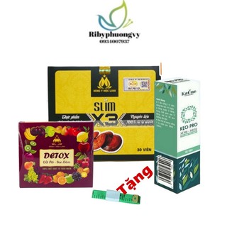 (Chính hãng) Slim X3 giảm cân đông y mộc linh - đốt mỡ gấp 3 giảm cân siêu tốc
