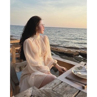 Set Áo Mix Váy Voan Siêu Xinh