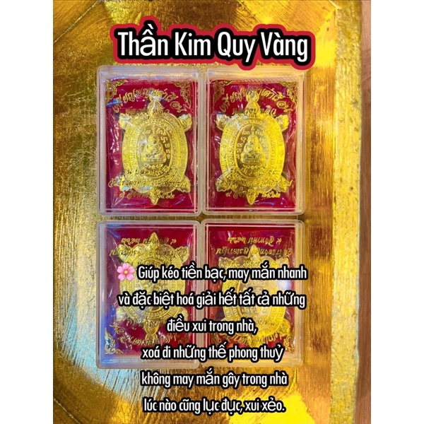 Mặt Dây Chuyền Hình Rùa Vàng