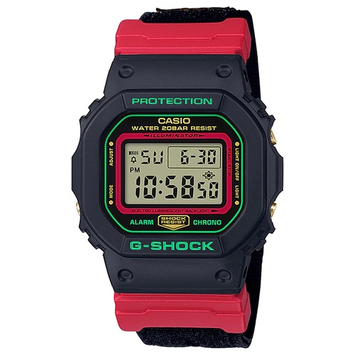 Đồng hồ Nam/Nữ CASIO G-SHOCK DW-5600THC-1 Hàng chính hãng
