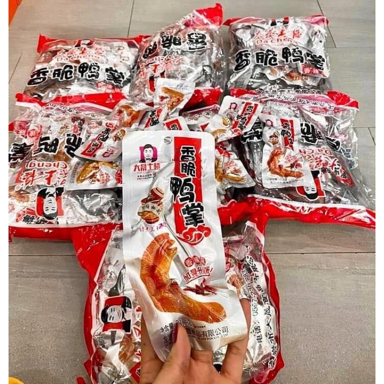 1 Bịch Chân Vịt 30 chiếc - Đỏ - xanh - tím