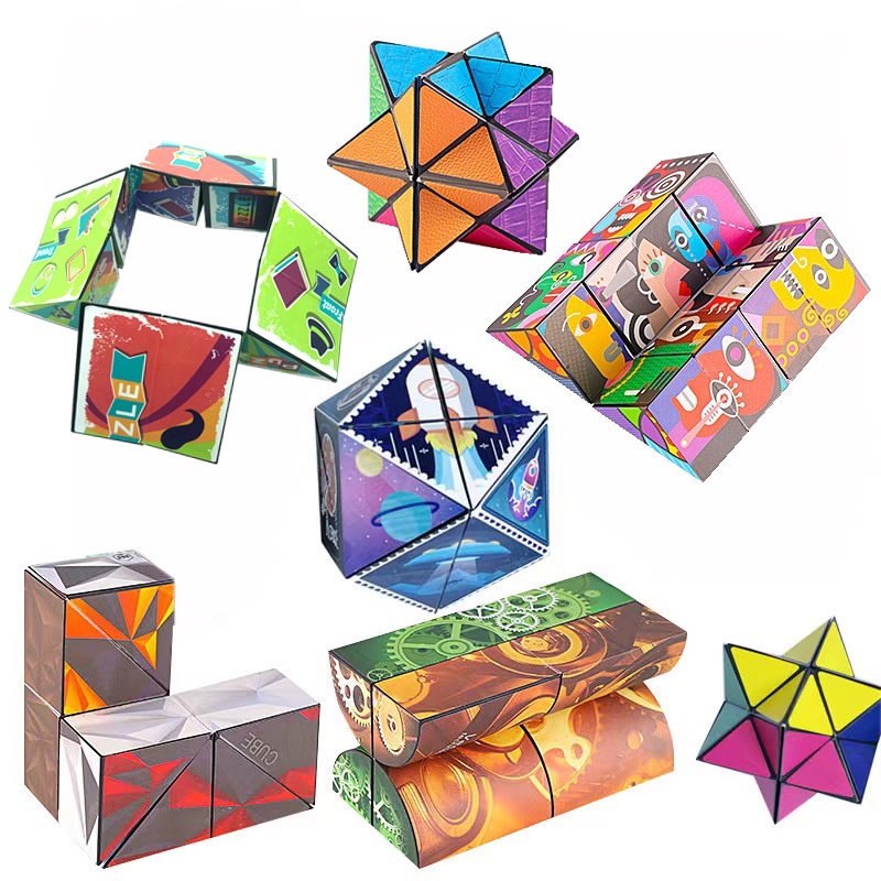 Rubik 3D Magic là mẫu đồ chơi Rubic nam châm biến thể siêu độc lạ hot tiktok mới nhất 2023