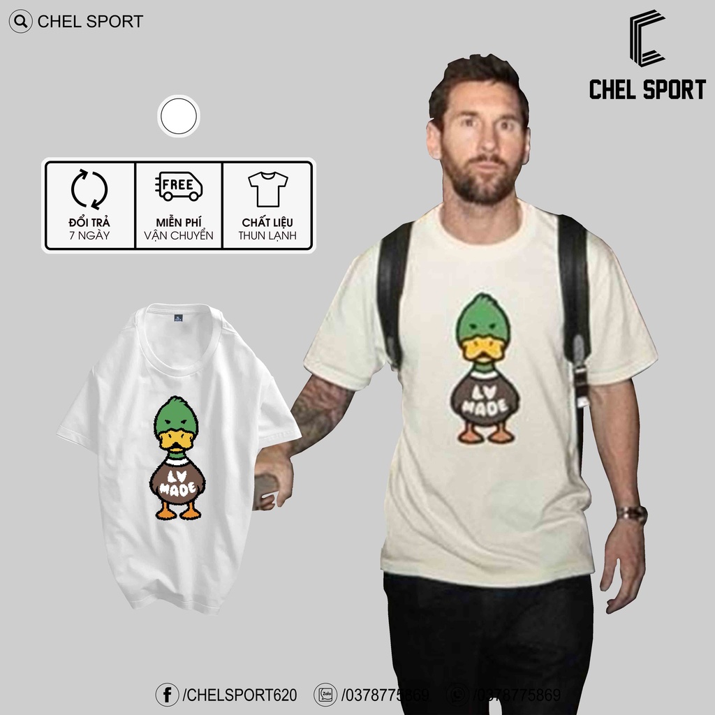 Áo thun LV Messi [ẢNH THẬT]