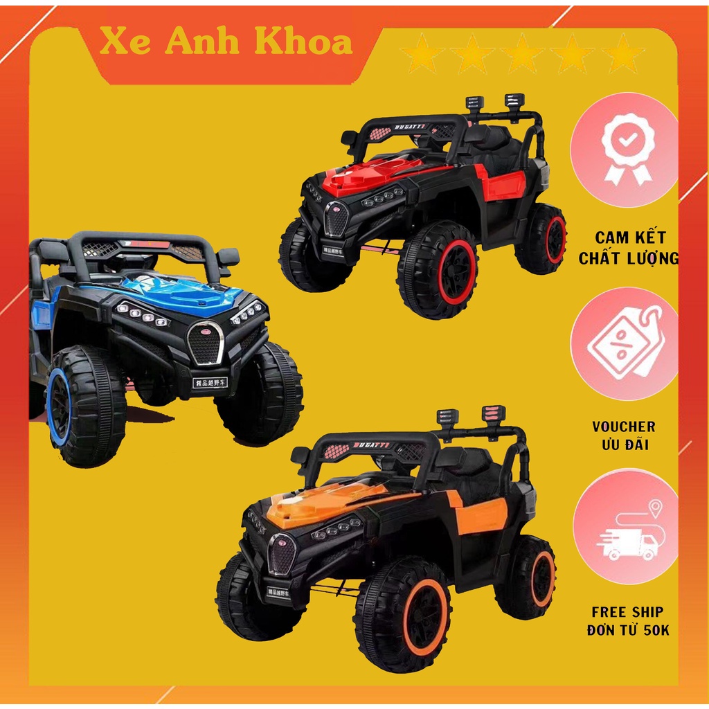 O tô điện chạy bằng ắc quy cho bé ô tô siêu địa hình 909